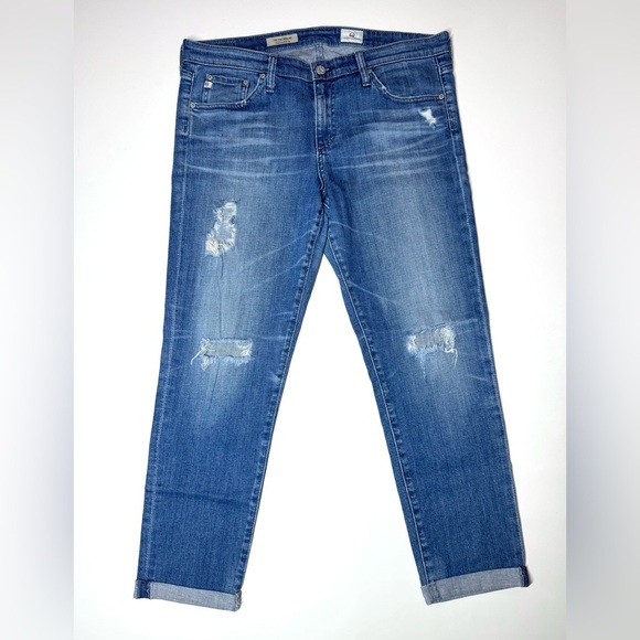 Adriano Goldschmied Women’s The Stilt Roll Up Jeans Size- 31 - Picture 1 of 10